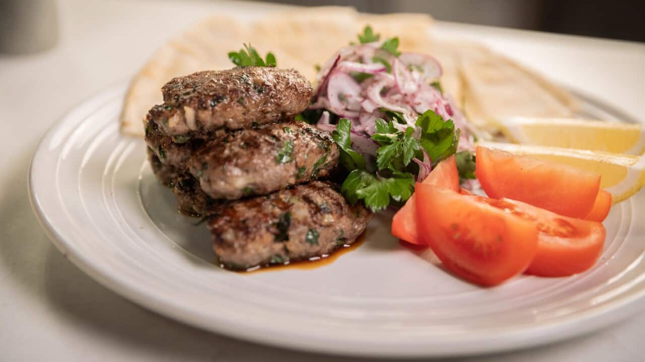 Lebanese clearance lamb kebab
